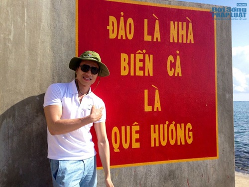 Dương Quốc Hưng sáng tác ca khúc khích lệ tinh thần lính đảo