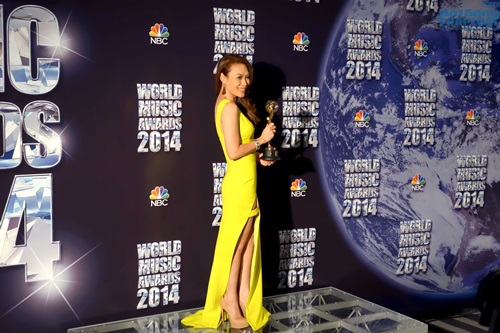 Mỹ Tâm đoạt giải tại quốc tế WMA Mỹ Tâm đoạt giải tại quốc tế WMA