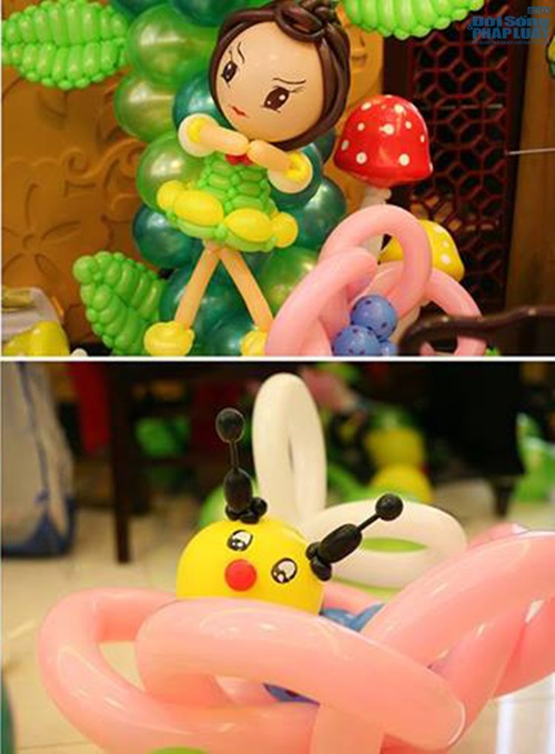 Khám phá khu rừng bí mật bằng… bóng bay cho các bé ngày 1/6