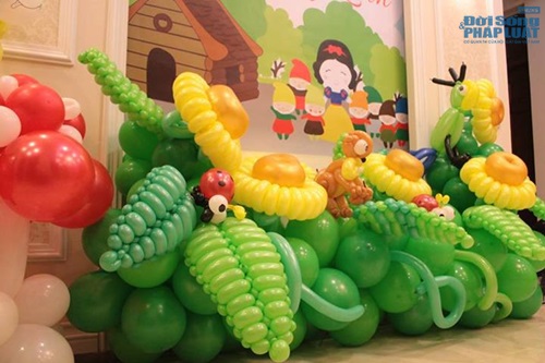 Khám phá khu rừng bí mật bằng… bóng bay cho các bé ngày 1/6