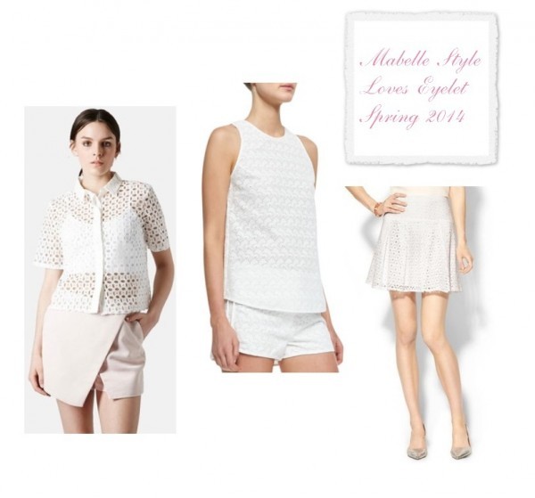 Hạ nhiệt ngày hè khi diện trang phục chất liệu Eyelet nữ tính