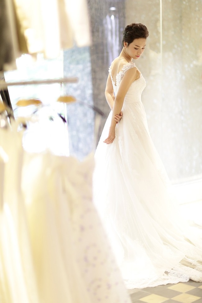 Trà My Idol sẽ diện váy cưới đính 3.000 viên pha lê