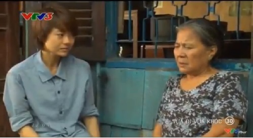 Vừa đi vừa khóc tập 30: Hải Minh yêu cầu Đông Dương hôn mình