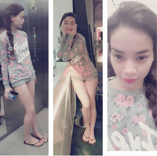 Khởi My khoe ảnh thuở 