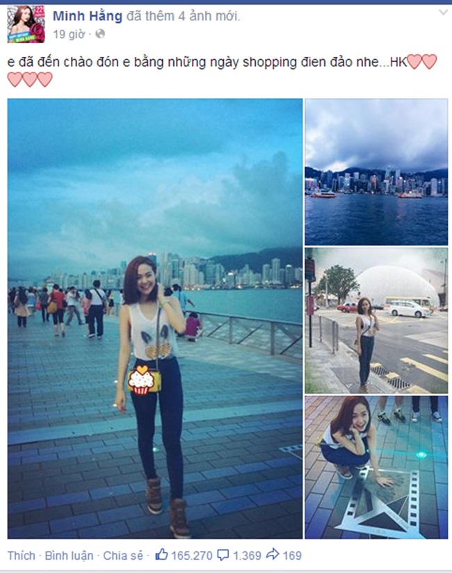 Trấn Thành, Minh Hằng tung ảnh đi du lịch gây sốt