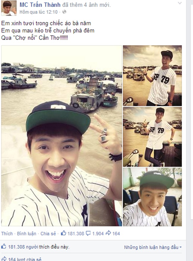 Trấn Thành, Minh Hằng tung ảnh đi du lịch gây sốt