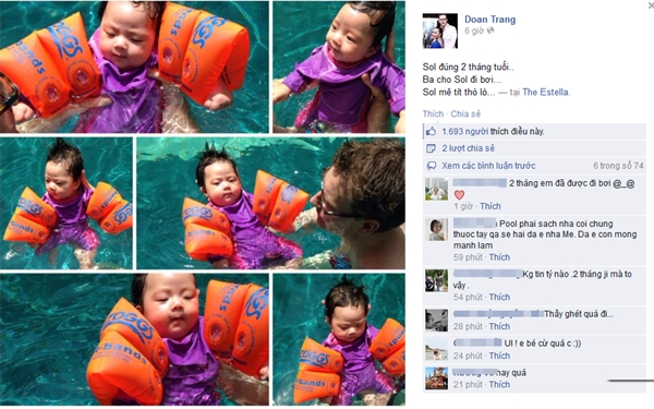 Angela diện áo không quần hồn nhiên làm cô bé dâu tây