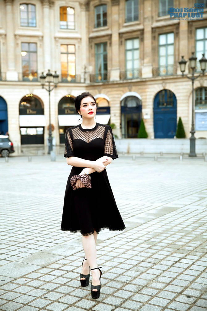 Lý Nhã Kỳ đẹp dịu dàng với gu thời trang tinh tế 