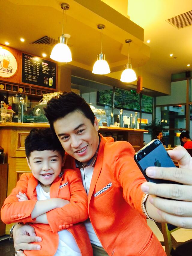 Dương Mỹ Linh tự tay làm bánh kem tặng sinh nhật Bằng Kiều