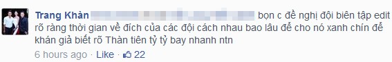 Trang Trần đá đểu đối thủ, dằn mặt BTC Cuộc đua kỳ thú