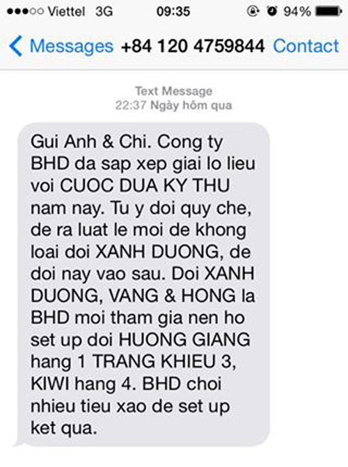 Cuộc đua kỳ thú 2014 bị tố dàn xếp kết quả Cuộc đua kỳ thú 2014 bị tố dàn xếp kết quả