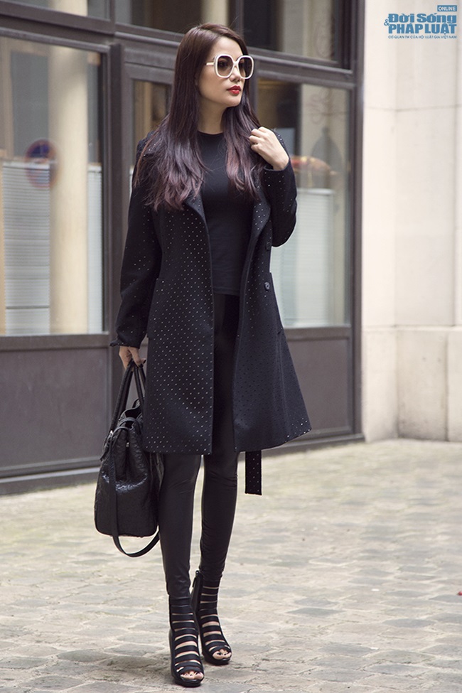 Dương Cẩm Lynh kín bưng, thanh lịch dự LHP tại Pháp
