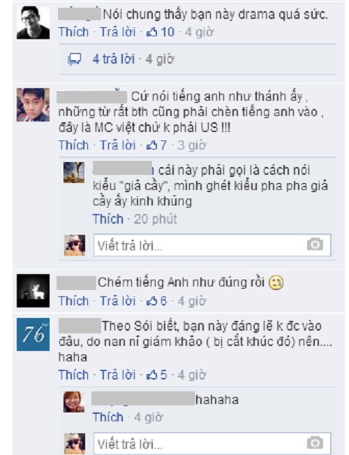 Thí sinh Vua đầu bếp bị chỉ trích vì 