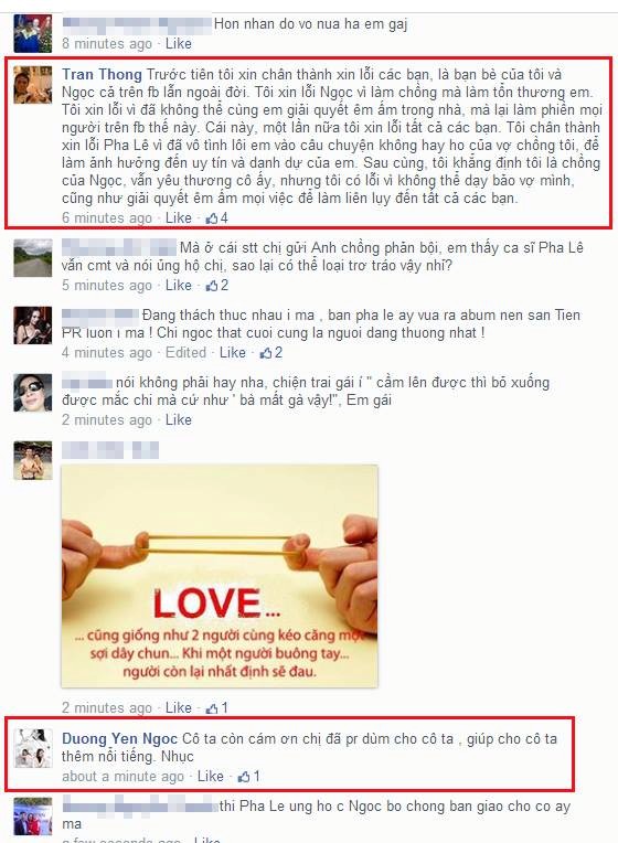 Pha Lê phủ nhận cướp chồng Dương Yến Ngọc