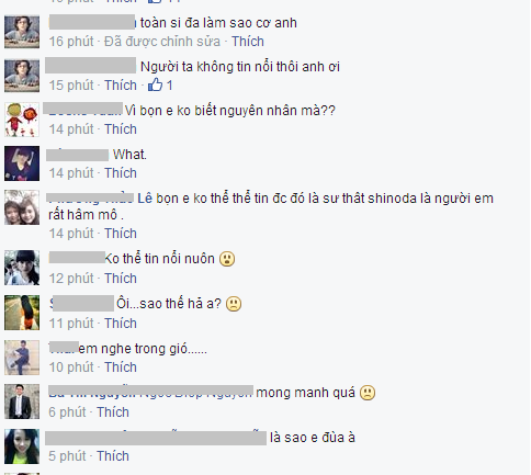 Cư dân mạng sốc trước tin Toàn Shinoda tự tử