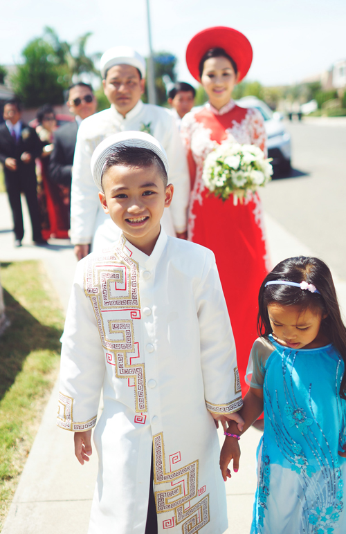 Kim Hiền nở nụ cười hạnh phúc trong ngày cưới