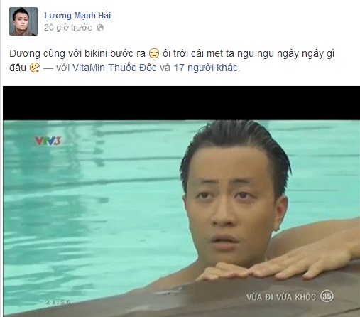 Lương Mạnh Hải suýt chết đuối vì hôn Minh Hằng dưới nước