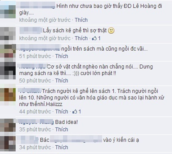 Lê Hoàng,Triệu Thị Hà lên tiếng về việc ngồi lên sách gây phẫn nộ Lê Hoàng,Triệu Thị Hà lên tiếng về việc ngồi lên sách gây phẫn nộ