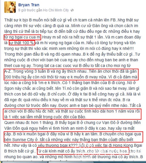 Bạn trai cũ tiết lộ chuyện hao tốn tiền nong khi yêu Tâm Tít