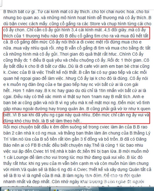 Bạn trai cũ tiết lộ chuyện hao tốn tiền nong khi yêu Tâm Tít