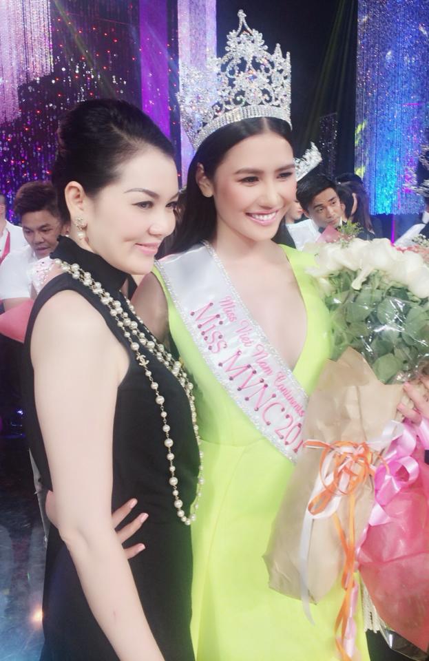 Tường Vy đăng quang Hoa hậu Người Việt Thế giới 2014