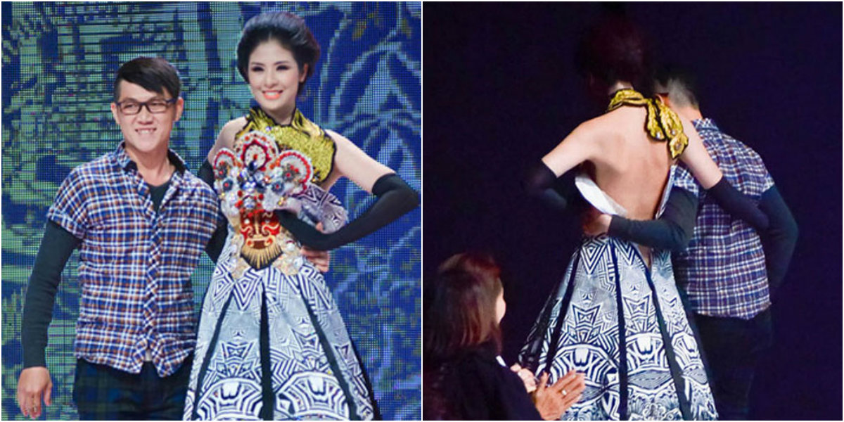 Sao Việt sợ xanh mặt vì sự cố tuột khóa váy, áo trên sân khấu