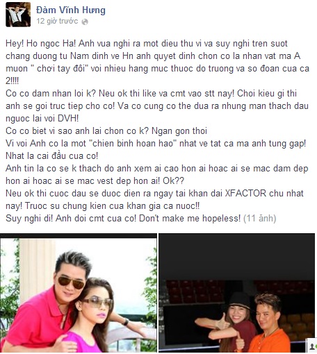Hà Hồ, Mr Đàm sẽ đổ nước đá lên đầu trên sân khấu X-Factor?