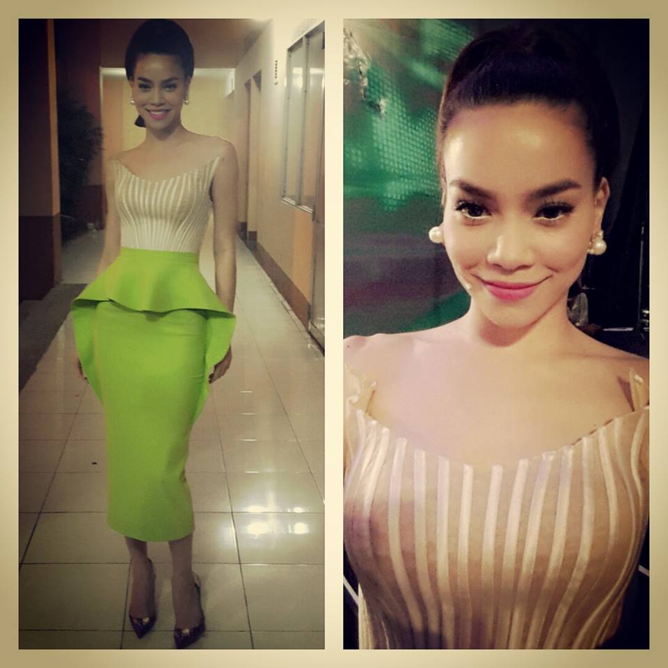 Ngọc Trinh diện váy ngủ lấp ló vòng 1