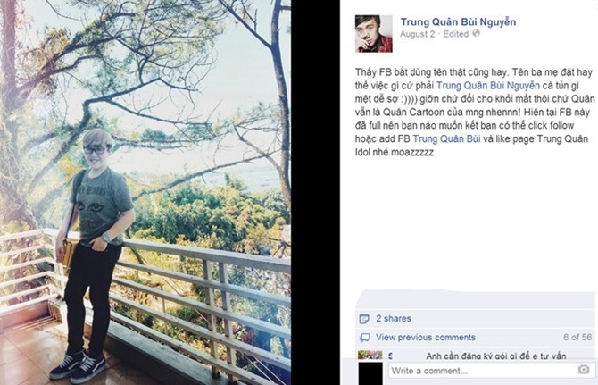 Sao Việt đồng loạt khai tên thật trên Facebook Sao Việt đồng loạt khai tên thật trên Facebook