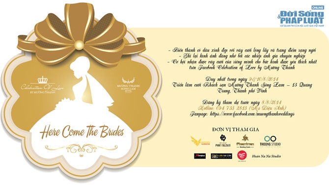 Triển lãm cưới Celebration of Love:Lễ hội dành các cặp đôi Triển lãm cưới Celebration of Love:Lễ hội dành các cặp đôi