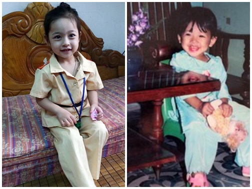 Phát sốt với bé gái có gương mặt giống hệt Chipu