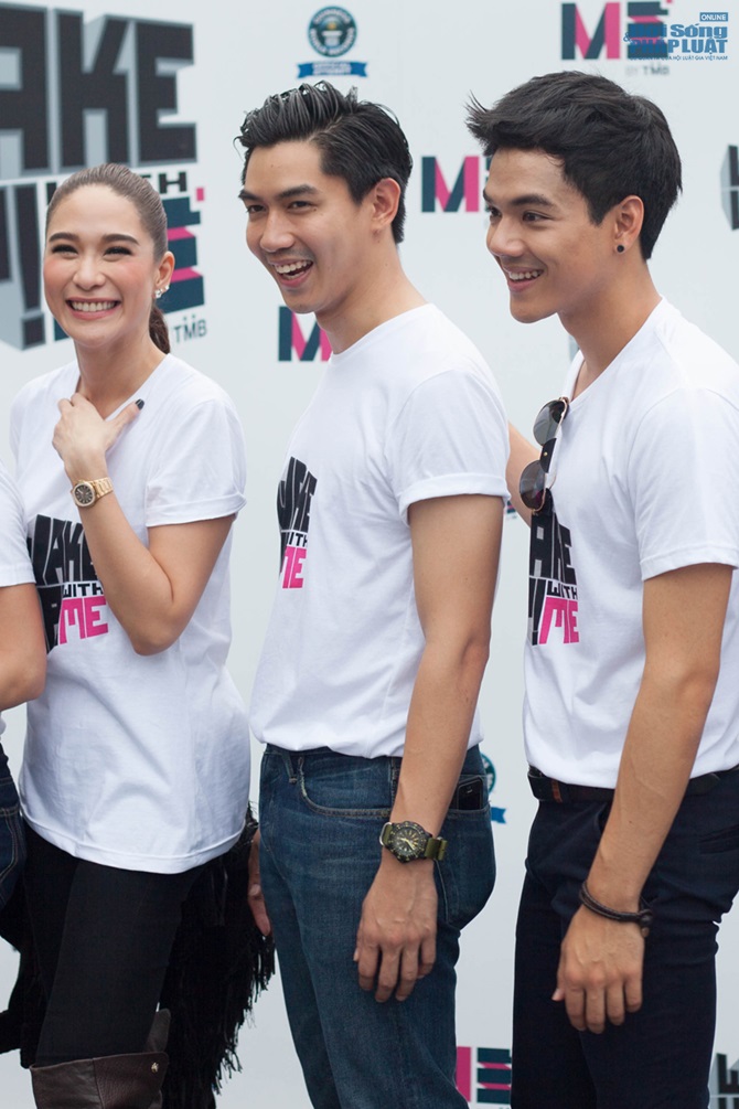 Đệ nhất mỹ nhân Thái Lan tham gia sự kiện cùng dàn hotboy