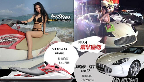 Nhìn lại những bức ảnh khoe cuộc sống giàu sang của mỹ nữ bán dâm