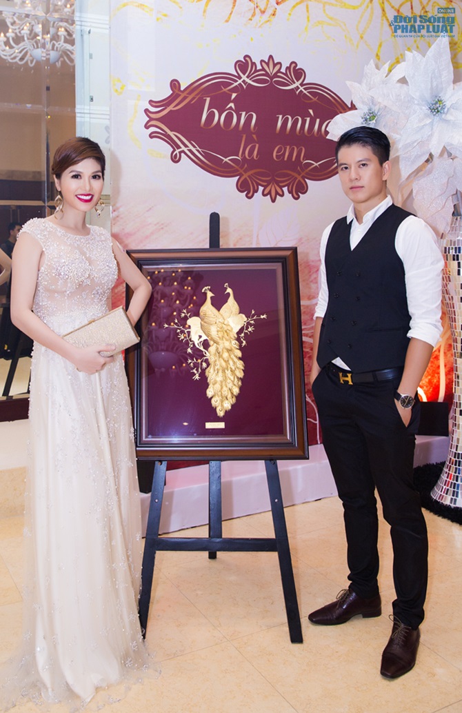 Giáng My lộng lẫy, kiêu sa trong đêm thơ nhạc gây quỹ vì biển đảo