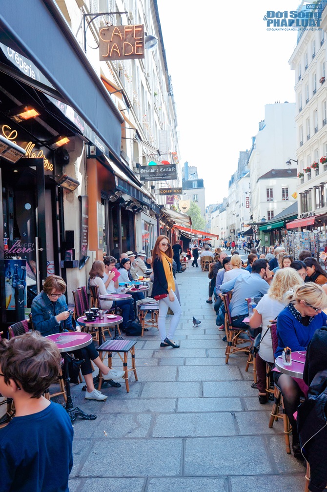 Hoa Hậu Á - Châu Hoa Kỳ Jennifer Chung khoe ảnh dạo chơi Paris