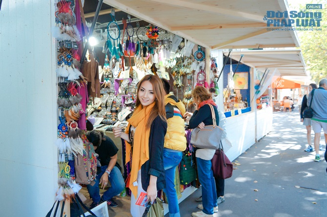 Hoa Hậu Á - Châu Hoa Kỳ Jennifer Chung khoe ảnh dạo chơi Paris