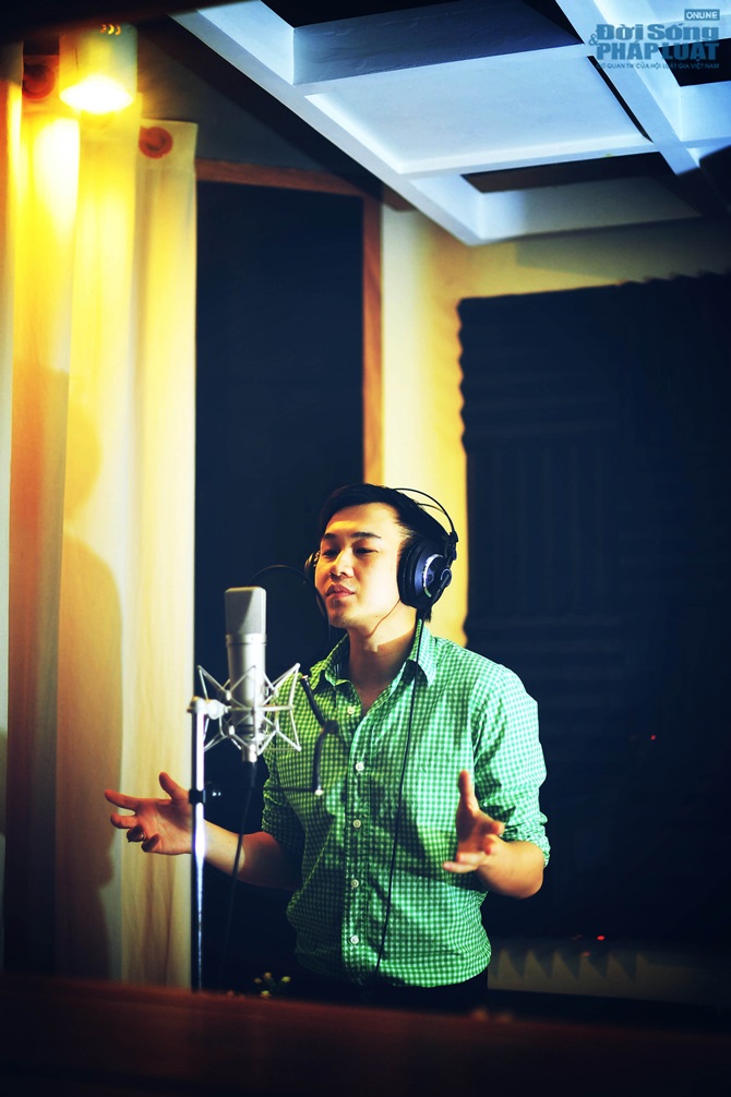 Dương Triệu Vũ thức trắng đêm để thu âm ca khúc mới