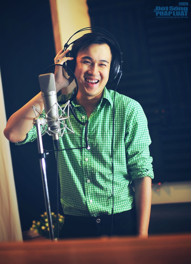 Dương Triệu Vũ thức trắng đêm để thu âm ca khúc mới