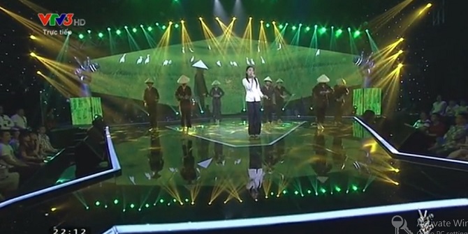 Trực tiếp Giọng hát Việt nhí: Thiên Nhâm hát Bà mẹ quê