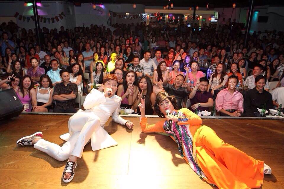 Trấn Thành nằm dài trên sân khấu, Trấn Thành nằm dài trên sân khấu,