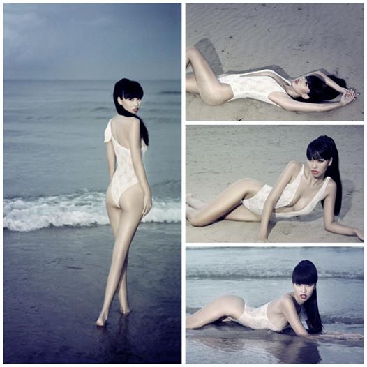 Elly Trần, Hà Anh khoe đường cong trùng trùng điệp điệp Elly Trần, Hà Anh khoe đường cong trùng trùng điệp điệp