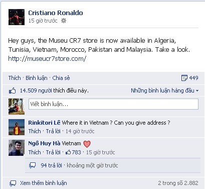 Siêu giàu, Ronaldo vẫn sang Việt Nam bán đồ lưu niệm