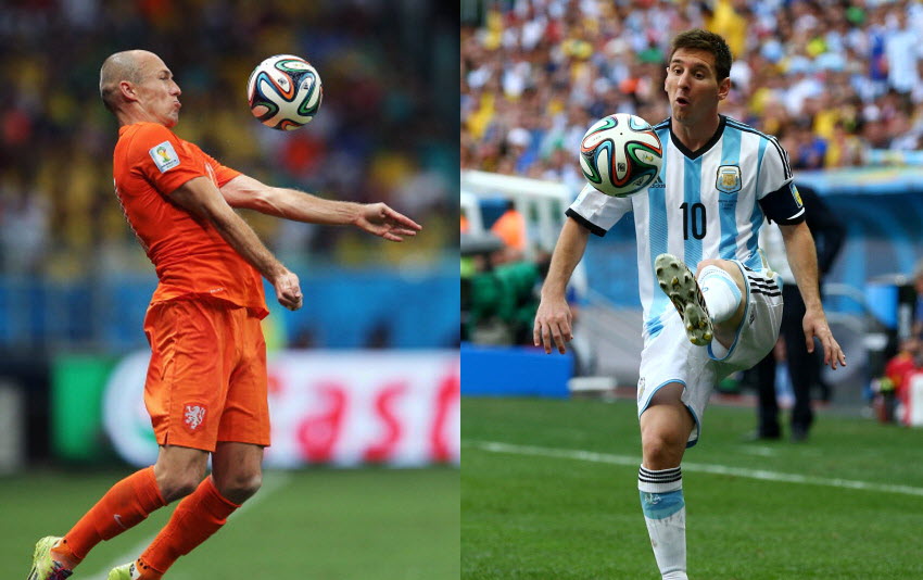 Dự đoán tỷ số các trận bán kết World Cup 2014