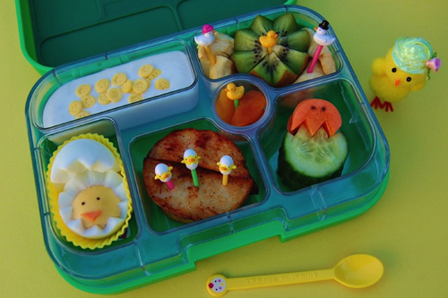 Những hộp cơm trưa đầy màu sắc đáng yêu của mẹ dành cho con