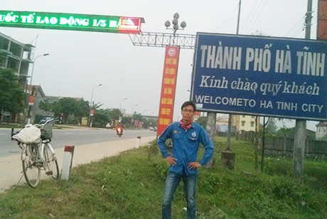 Một mình đạp xe 