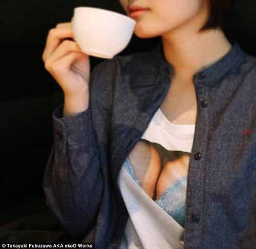 Thu hút ánh nhìn với áo phông “siêu vòng một”