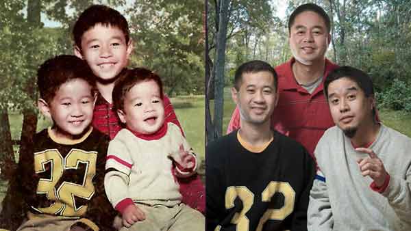 Những tấm ảnh “ngày ấy và bây giờ” siêu ngộ nghĩnh Những tấm ảnh “ngày ấy và bây giờ” siêu ngộ nghĩnh