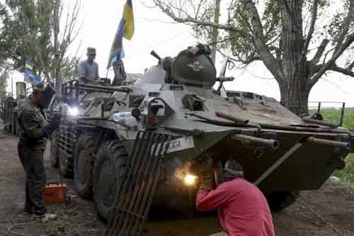 Hai trăm lính Ukraine tử trận ở cửa khẩu Izvarino