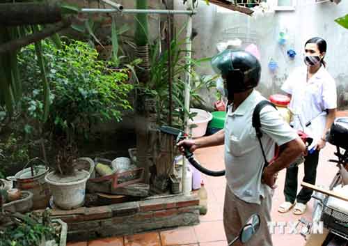 Ghi nhận 8 ổ dịch sốt xuất huyết ở Hà Nội