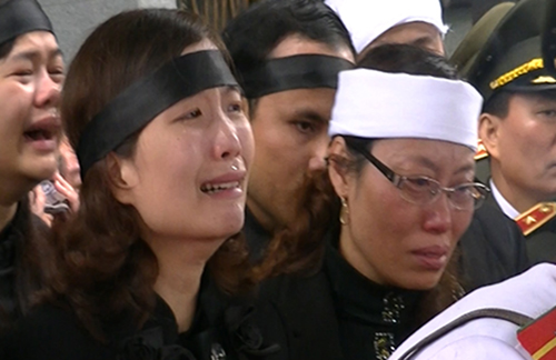 Lễ tang Thượng tướng Phạm Quý Ngọ tại Nhà Tang lễ Quốc gia